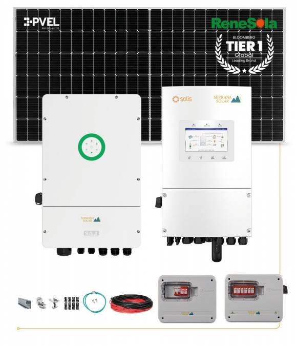 Kit Fotovoltaico On Grid Híbrido